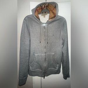 Burberry zip up hoody